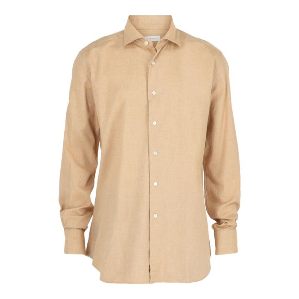 Slowear Glanshirt Slim-Fit Dress Shirt Beige Mens